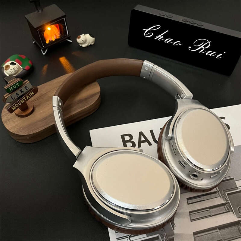 Famous Brand VJ901 Vintage Metal Over Ear Bluetooth Headphones 6.0 Sport Stereo Long Battery Life Foldable Headset CKS