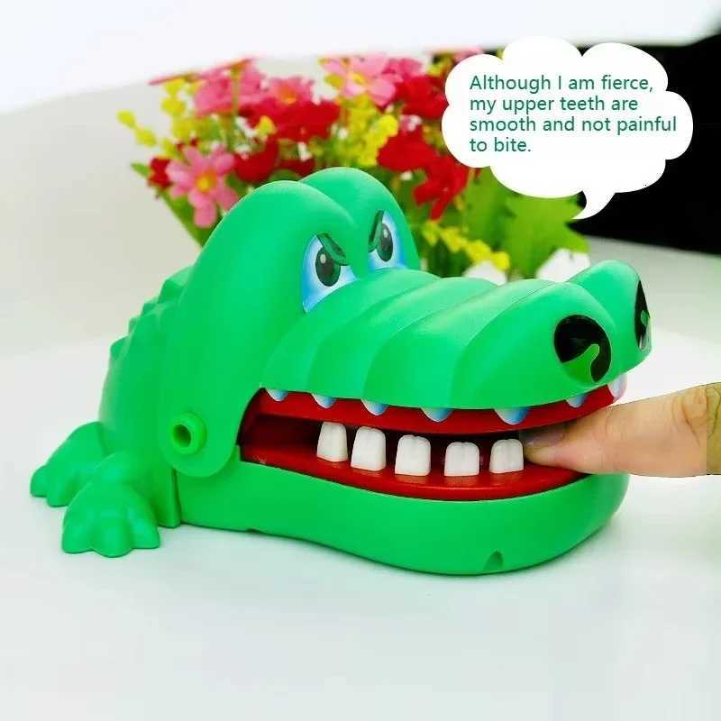 Crocodile Teeth Toys For Kids Alligator Biting Finger Dentist Games Funny For Party And Children Game Of Luck Pranks Kids Toys Y260319