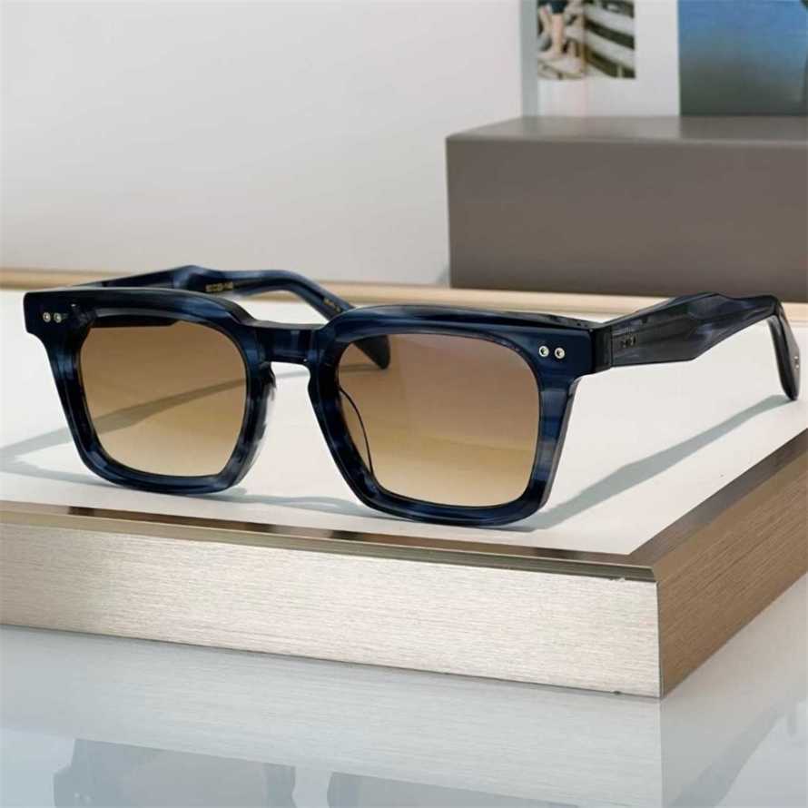 Luxury Vintage Fashion Trend Sunglasses MONOLIX Retro Square Design Tough Man Solid Thick Acetate Unisex 3A Top Quality 10A