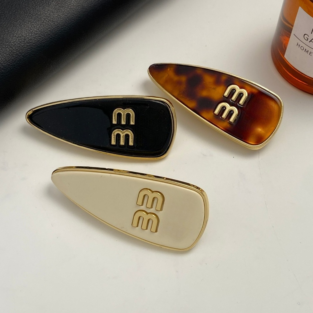 Fashion Womens Candy Color Hair Clip Designer Brand Clips Letters Barrettes For Women Hair Accessories High Quality