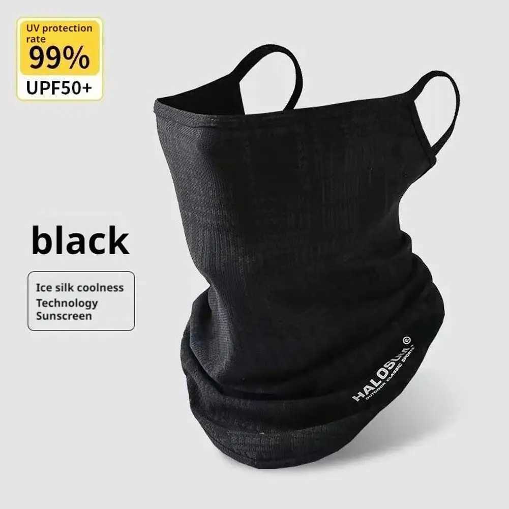 Full Face Mask for Summer Outdoor Cycling Breathable UV Protection Windproof Dustproof Ice Silk Balaclava Motorcycle wear M260320