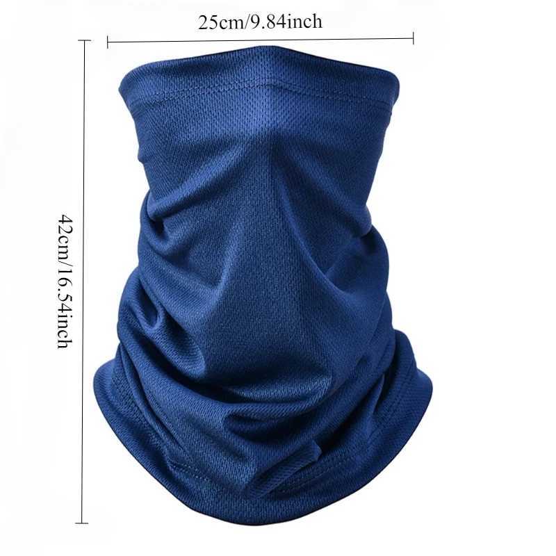1pcs Quick-drying mesh sun protection scarf versatile face mask for outdoor sports and cycling M260320