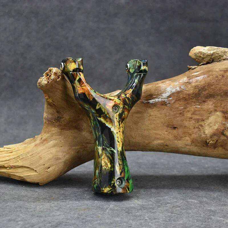 Upgraded Zinc Alloy Material New Lightweight Strong Professional Hunting High Precision Catapult Slingshot 26L0320
