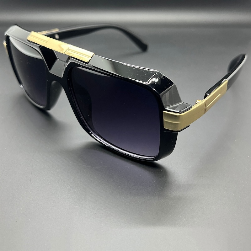 MOD121 Brand Design Oversized Square Sunglasses Men UV Protection Beach Holiday Party Trendy Shades Big Steampunk One Piece Cool Retro IVSTA Fashion A