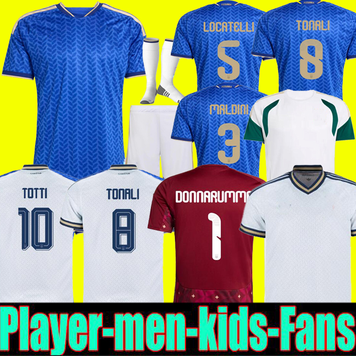Italyes Jerseys 2026 football Shirt kids kit home away third kids kits 2025 2026 player fans version