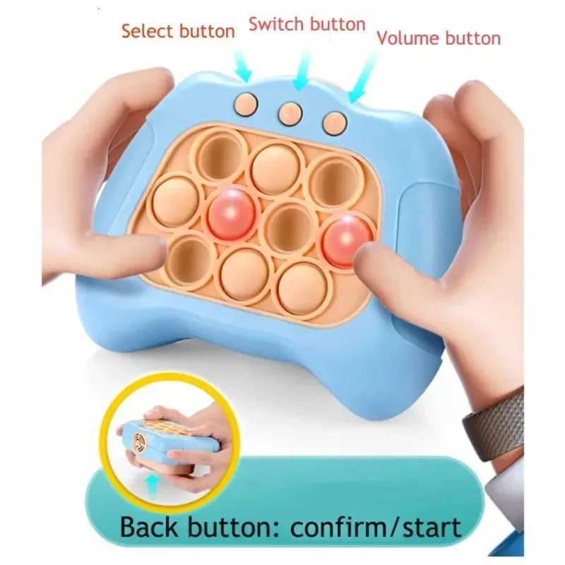 Quickly Pop It Game Children Anti-Stress Toys Funny Creative Hands on Training Decompressio Electronic Toys for kids Adult Y260319