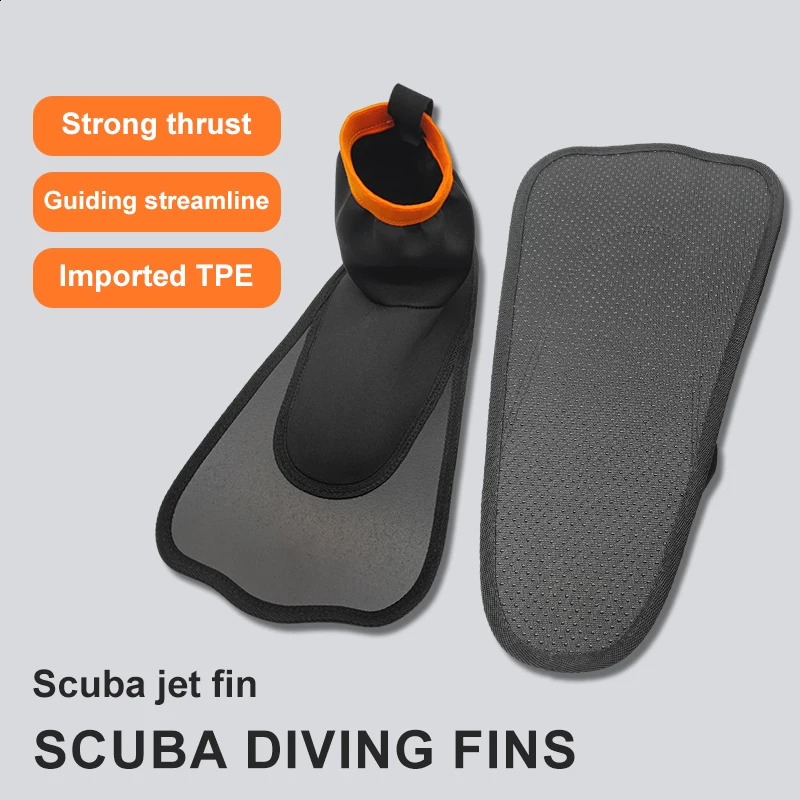 Ultra Light Foldable Swim Fins Adults Portable Travel Snorkel Quick Dry NonAbsorbent Fabric Flippers with Heel Strap 260312