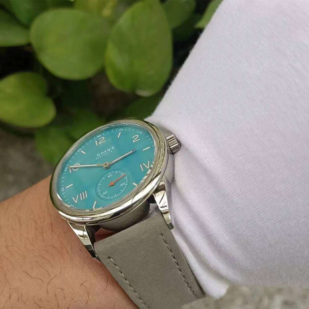 39MM high-end men's automatic mechanical watch with Seagull ST17 movement, waterproof and luminous. 26W0320