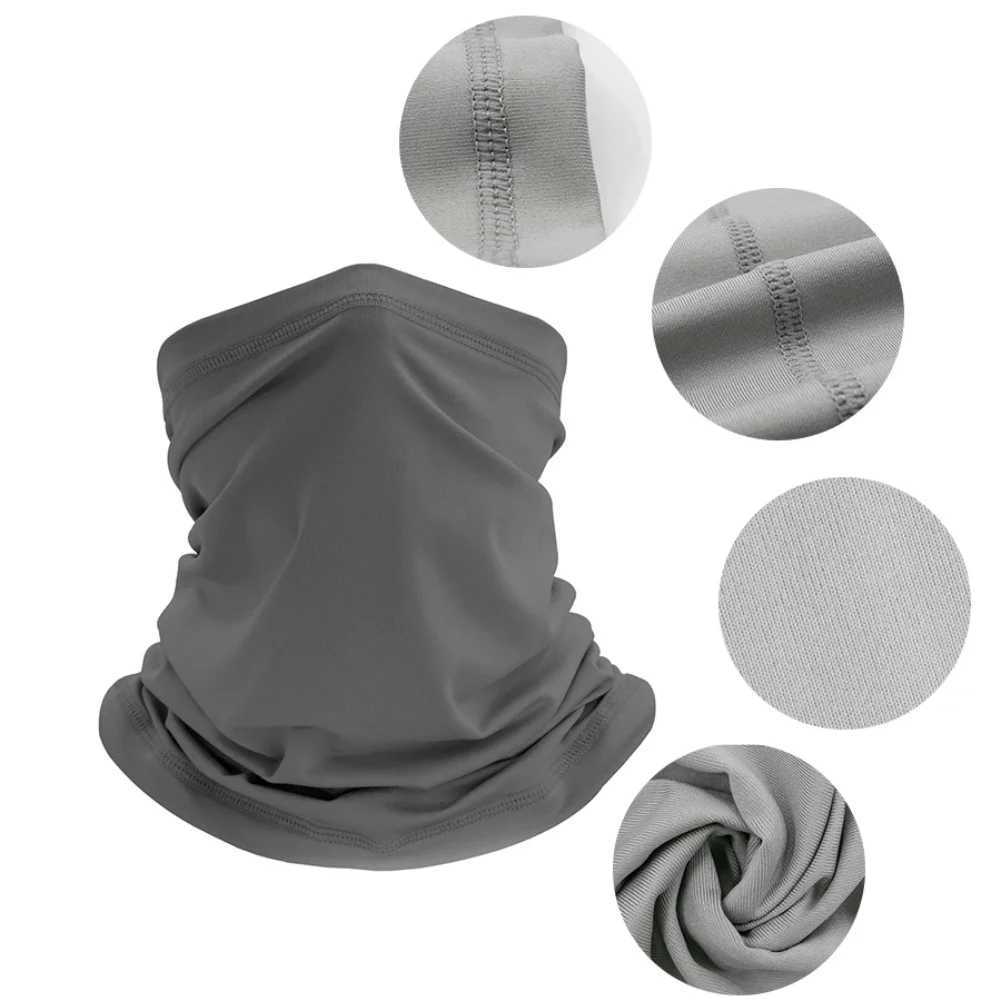 Camping Equipment Multi-Function Scarf Ice Silk Unisex Cycling Snood Biker Mask Warmer Outdoorsports Hiking Fishing M260320