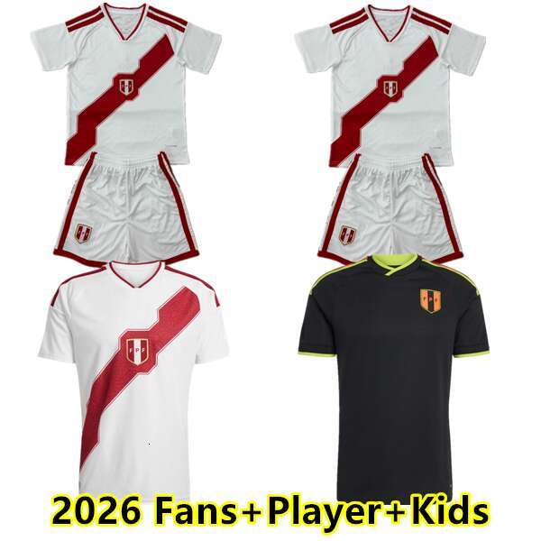 2026 Peru Soccer Jerseys Universitario de Deportes University of Peru home away PIZARRO FALFAN GUERRERO FLORES LAPADULA Fans football shirt men kids kit