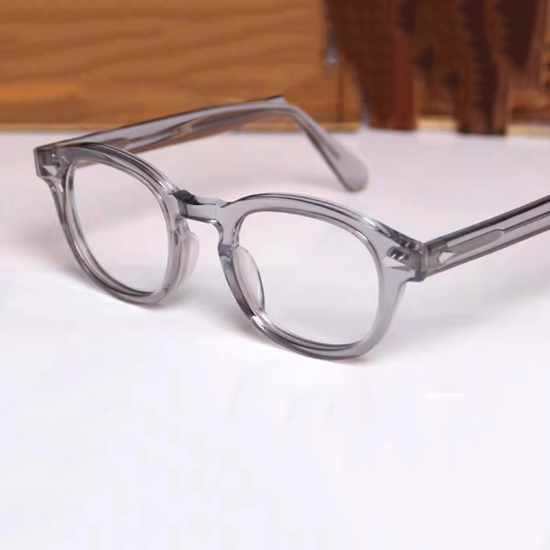 Original Lemtosh Sunglasses Johnny Depp High Quality Acetate Frame Polarized Glasses Men Round Luxury Brand Vintage Driving Fishing IVSTA Fashion Acce