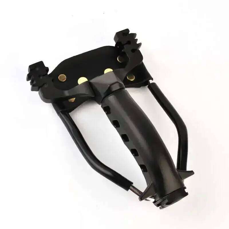 With Wrist Support Power Slingshot Traditional Metal Big Oower Outdoor Hunting Slingsshot Catapult Rubber Band 26L0320