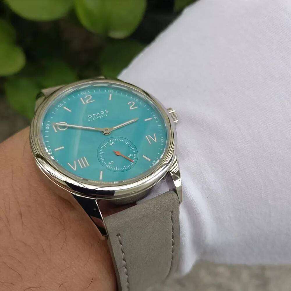 39MM high-end men's automatic mechanical watch with Seagull ST17 movement, waterproof and luminous. 26W0320