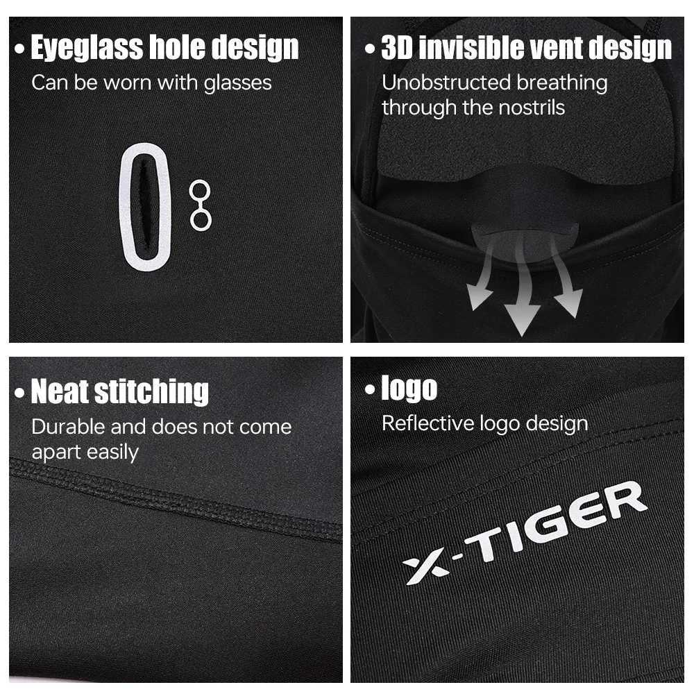 X-TIGER Winter Cycling Mask Windproof Balaclava Breathable Anti-fog Ski Masks Thermal Keep Warm Bicycle masks full face M260320