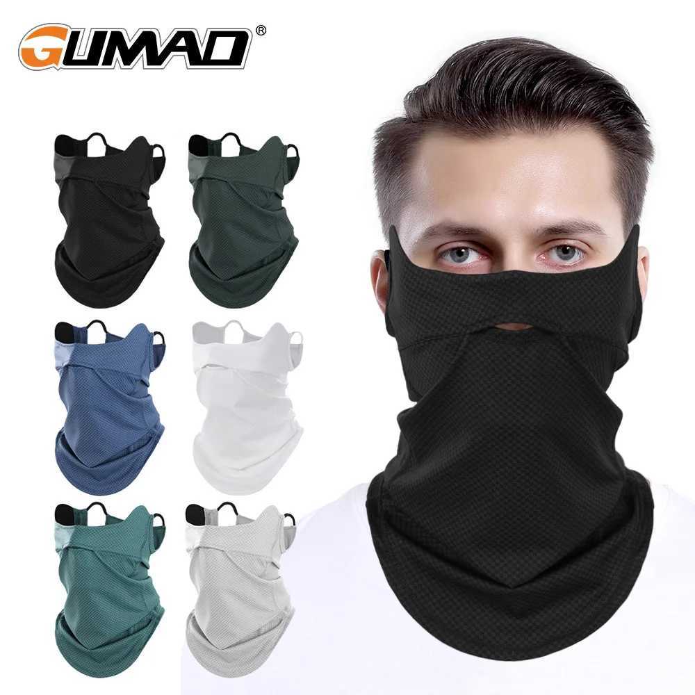 Summer Bandana Tube Scarf Quick-drying Cooling Cycling Face Mask Outdoor Sport Hiking Camping Running Bike Neck Gaiter Cover Men M260320