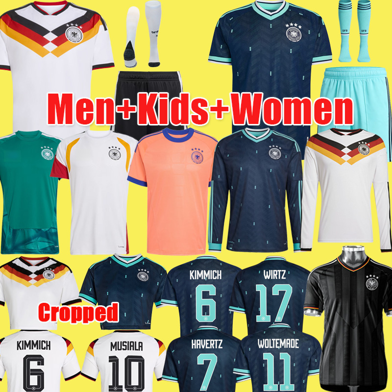 Germany jersey 2026 World Cup 26 soccer jerseys Kit Women football shirt men kids set Deutschland HAVERTZ GNABRY Long sleeves goalkeeper training Third away cropped