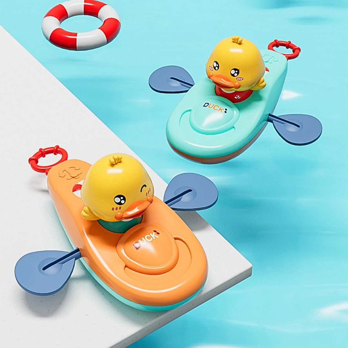 Baby Bath Toy Bathing Cute Ducks piglets cows Swimming Water Spraying Clouds Shower Bath Toy For Kids Water Playing Toy Y260319