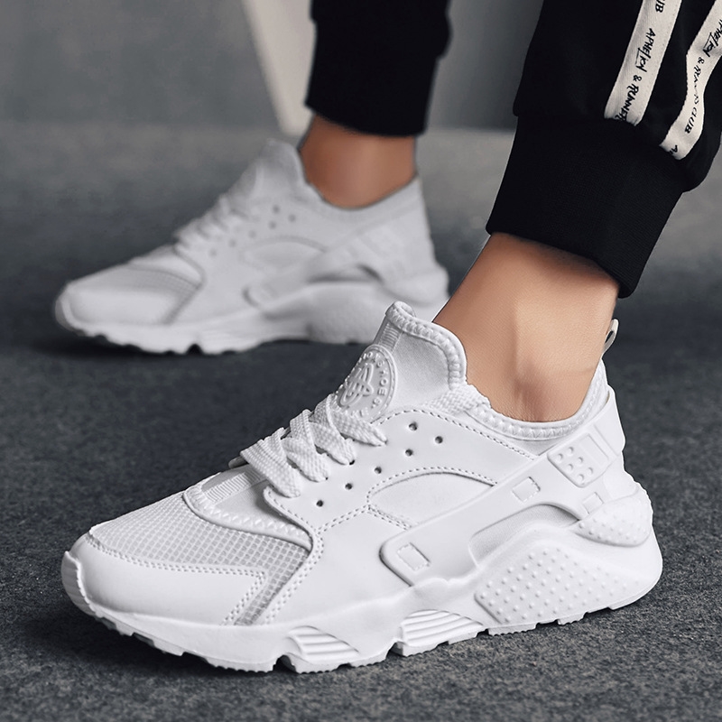 Korean Style Couple Jogging Shoes Mesh Casual Athletic Sneakers