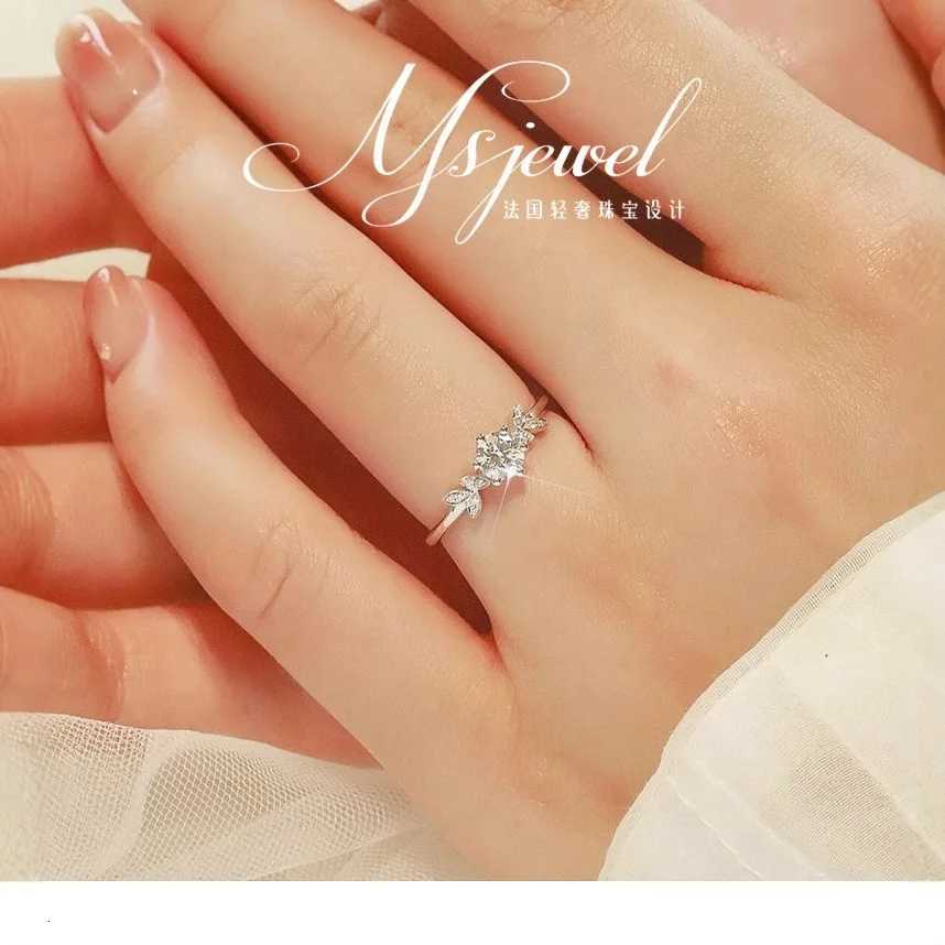 Vine Ring Womens 05 Moissanite PT950 Platinum - 05ct moissanite vine ring office-ready ornament H260320 - view 4