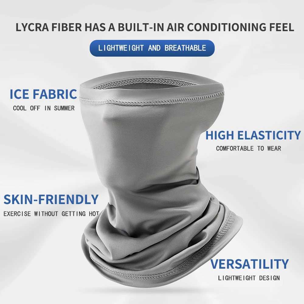 Cycling sun protection scarf outdoor fishing breathable quick-drying motorcycle scarf ice silk cycling mask M260320