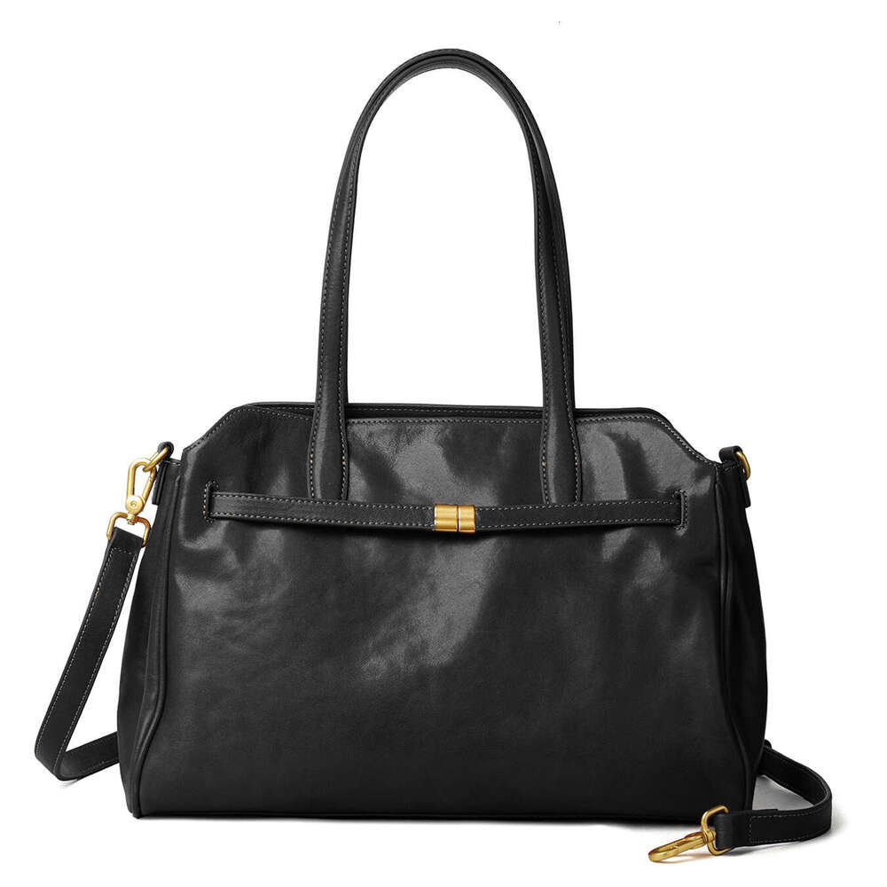 Fashion High-End Women Leather Bag, Trendy Tote Shoulder Handbag, Soft Cowhide Large Capacity Bag, Stylish Lady Purse SENYY