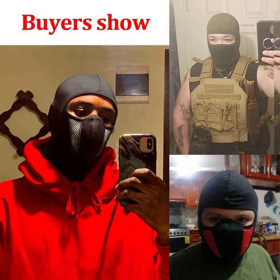Spring Full Face Mask Hat Bicycle Motorcycle Balaclava for Men Women Sports Cycling Dustproof Windproof Mask Scarf gear M260320