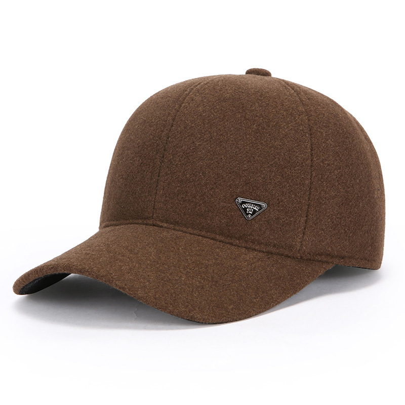 Thickened Style Casual Type Multi-functional Baseball Cap Suitable For Outdoor Use To Protect Against Wind And Snow And Keep Ears Warm, With A Simple 