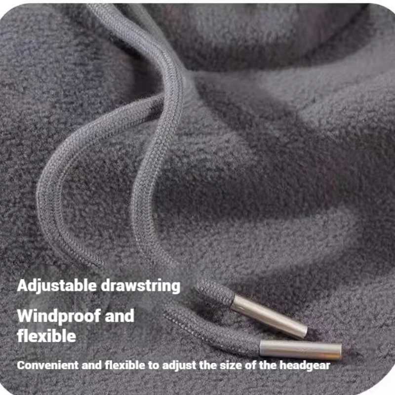 Winter Warm Hat with Mask and Neck Warmer 3-in-1 Windproof Balaclava for Men and Women Cycling Cold Weather Protection M260320