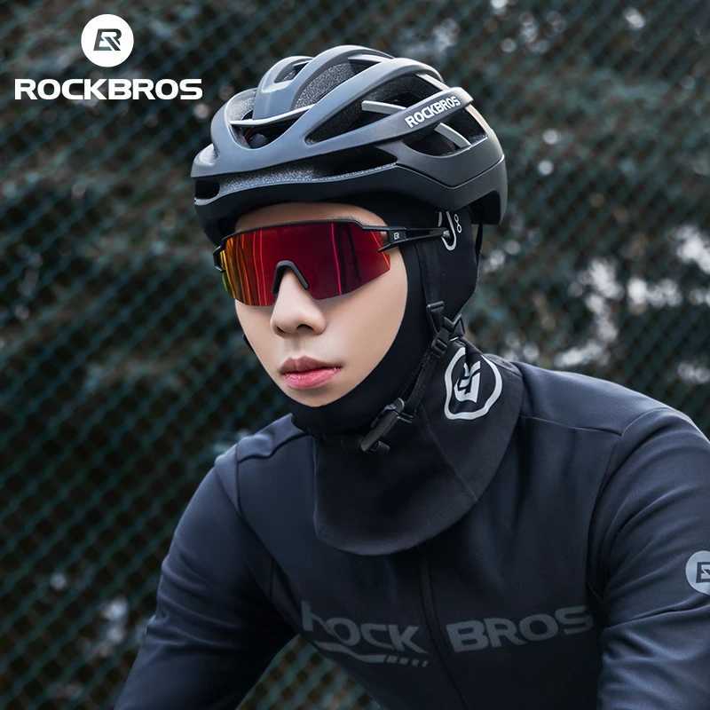 ROCKBROS Scarf Warmer Fleece Balaclava Non-Slip Outdoor Sport Cycling Mask Windproof s Ear Neck Protection Thermal Sport Mask M260320