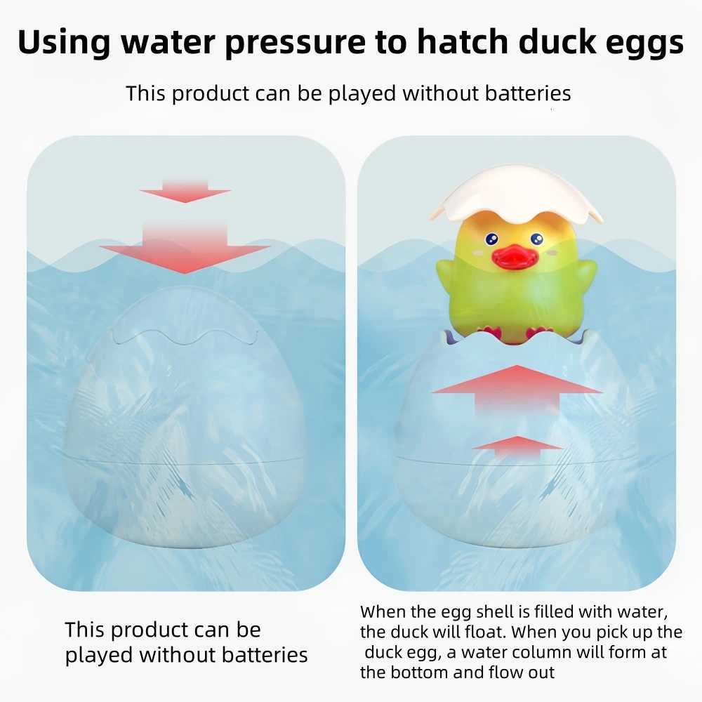 baby toysSummer baby bathroom bath toysfloating water spray eggHatching Egg Spray Cloud Bathtub Water Toy Y260319