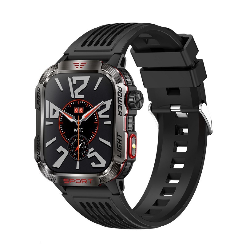 Smart Watch men Wearable Device Outdoor Sports Altitude & Barometric Measurement Compass Dual Light Bluetooth Call Multi-Function Smartwatch - view 3