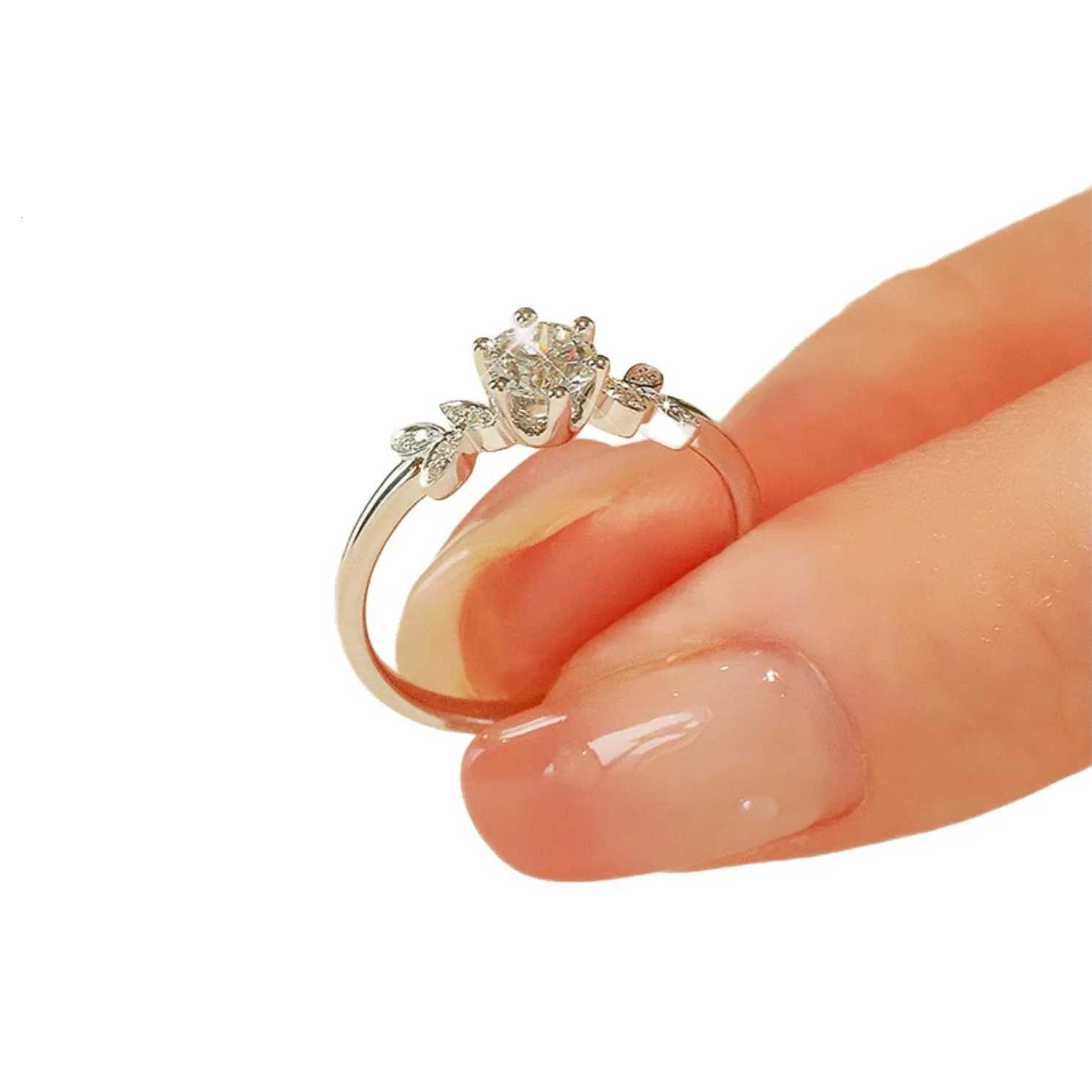 Vine Ring Womens 05 Moissanite PT950 Platinum - 05ct moissanite vine ring office-ready ornament H260320 - view 6