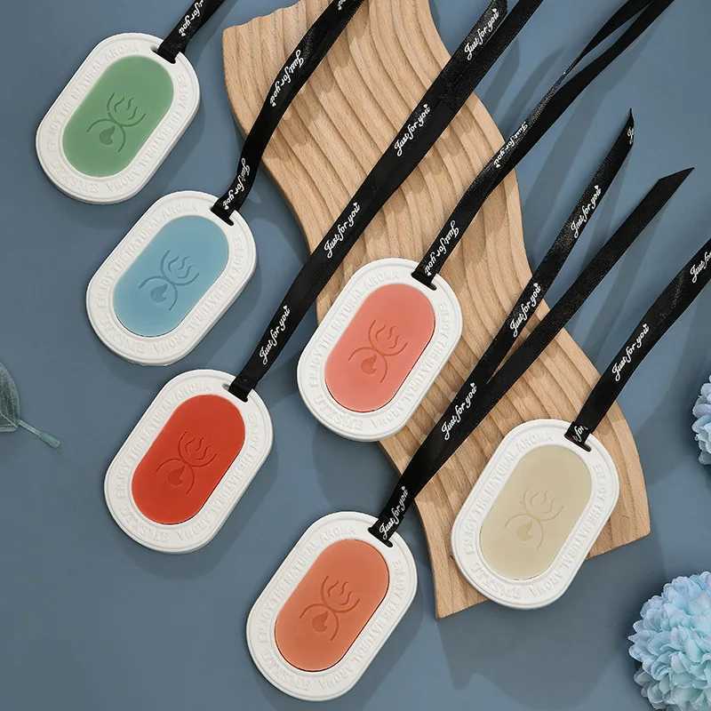 Colored gypsum scented diffuser for indoor deodorization and aroma expansion wardrobe hanging piece fresh and elegant car decor H260319