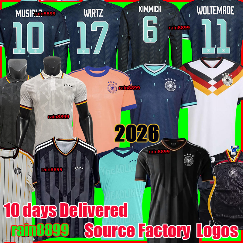 deutschland trikot 2026 WIRTZ germany jersey 2026 WOLTEMADE soccer jerseys dfb trikot HAVERTZ football shirt alemania maillot allemagne MUSIALA