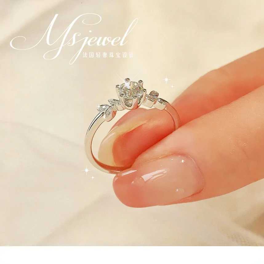 Vine Ring Womens 05 Moissanite PT950 Platinum - 05ct moissanite vine ring office-ready ornament H260320 - view 3
