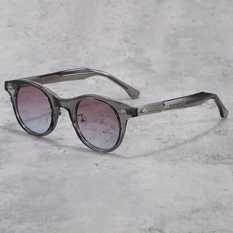 Anti Blue Light Glasses Computer Gaming Glasses Work Men Women Eyestrain relief Retro Round Johnny Depp Optical Custom Prescription Myopia, CB Fashion