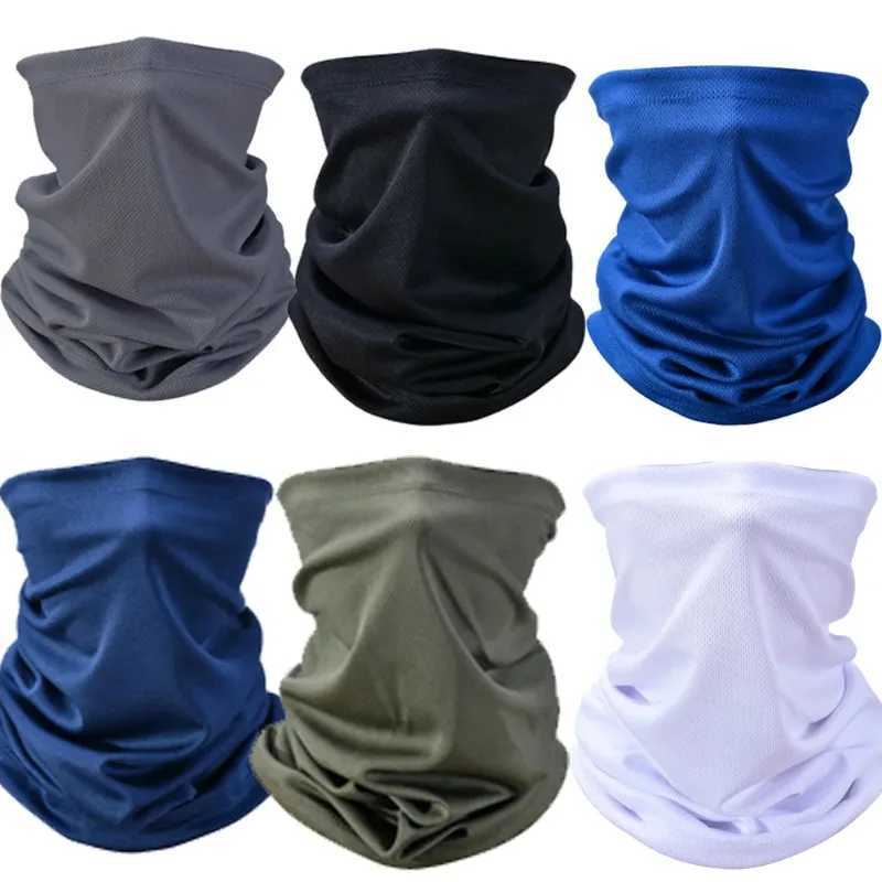 1pcs Quick-drying mesh sun protection scarf versatile face mask for outdoor sports and cycling M260320