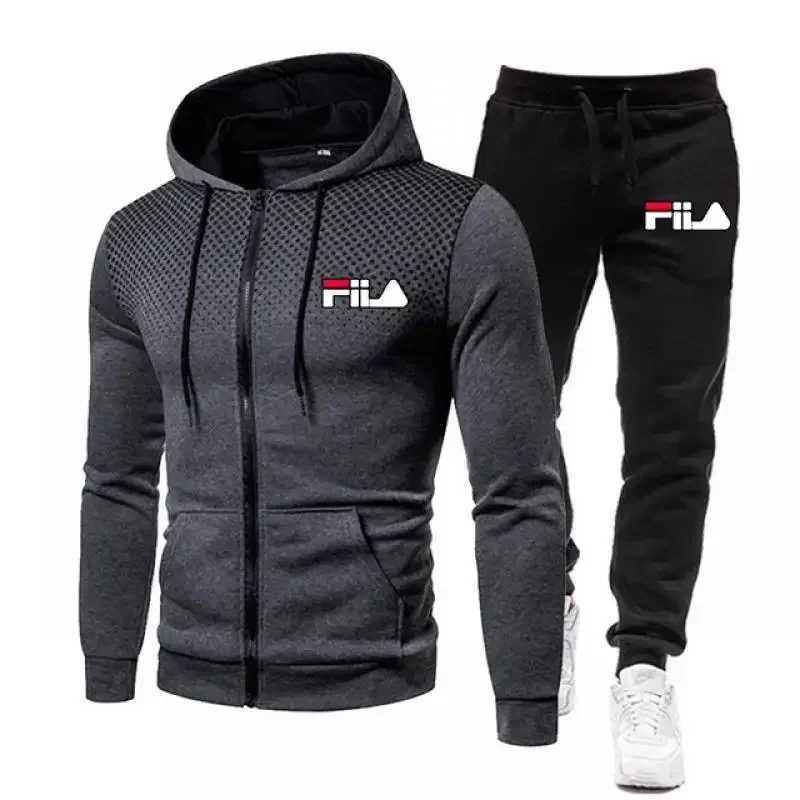 Mens Sets Hoodiespants 2026 Sport Suits Casual Sweatshirts Tracksuit Male Casual Sports Jacket Jogging Sportswear Suit M260320