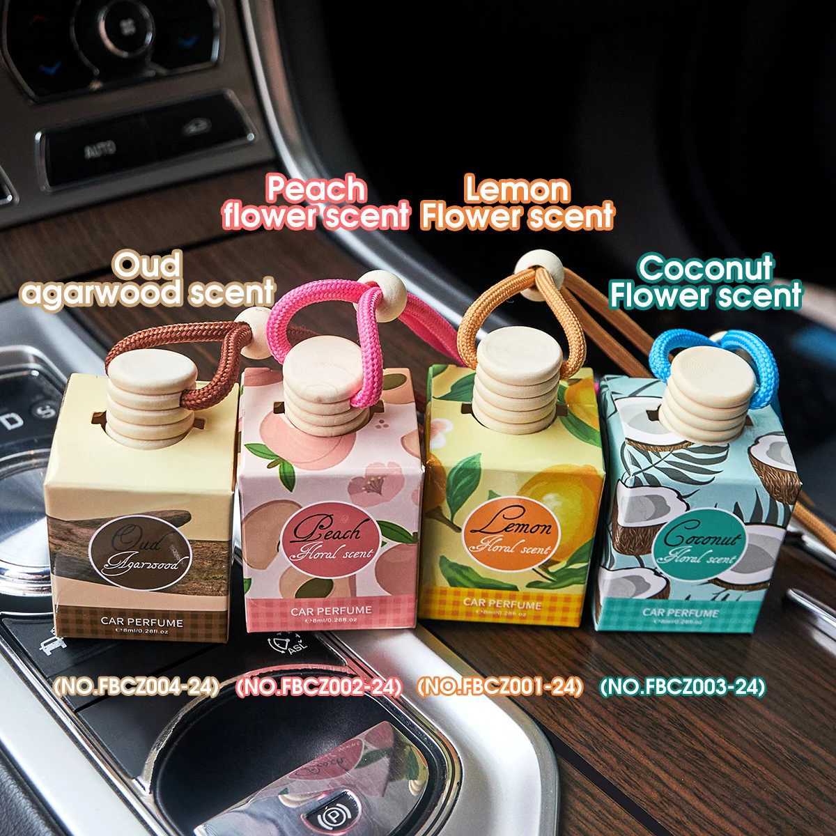 Fresh fruit car fragrance - lasting fragrance woody and fruity fragrance suitable for the car odor free alcohol free perfume H260319