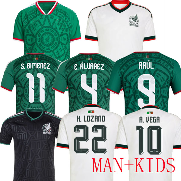 size 16-4XL Mexico 2025 2026 Gold Cup soccer jersey A.VEGA RAUL J. QUInONES 25 26 H.LOZANO Men Kids Football Shirts Uniforms E. ALVAREZ Concacaf Nations League Final SEE