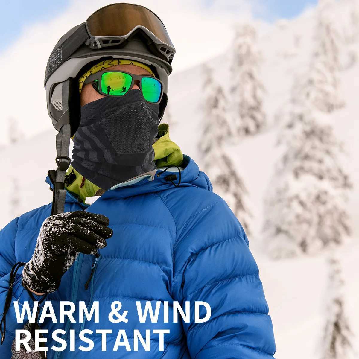Winter Neck Warmer Gaiter/BalaclavaWindproof Face Mask for Ski SnowboardMotorcycle Cycling for Mens and Womens All Weather M260320