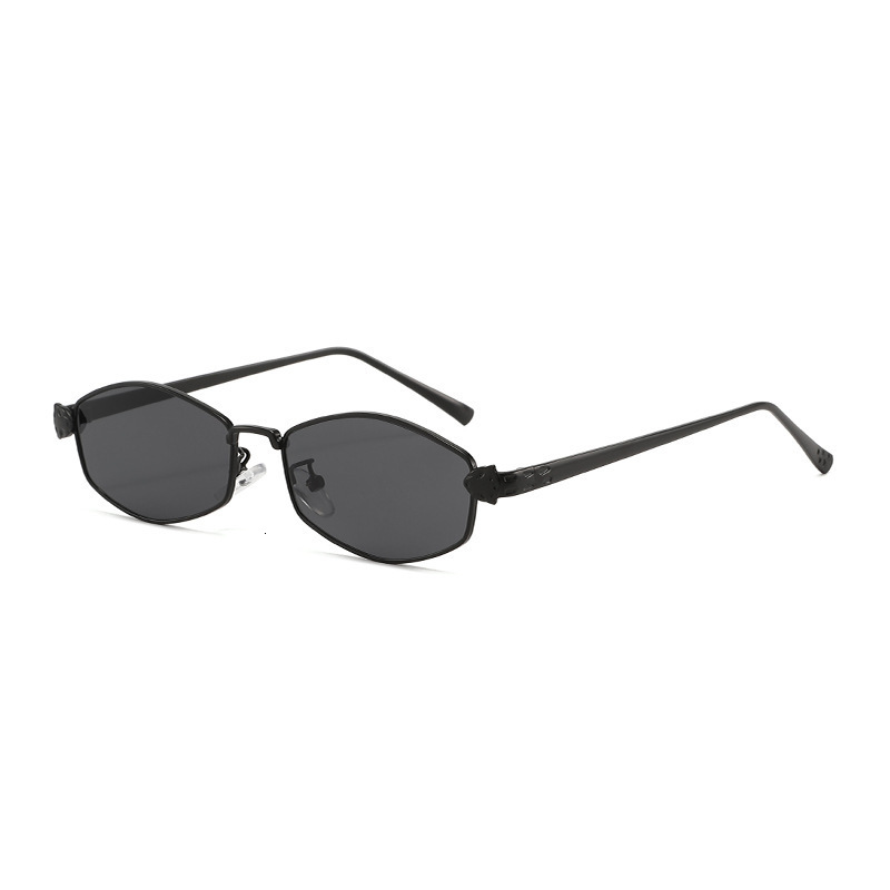 Luxury Sunglasses End Feel Designer Leopard Head Frame Metal Slimming Sunshade Glasses Diamond Shaped Model Glasses Eye Sanctuary Fashion accessories 