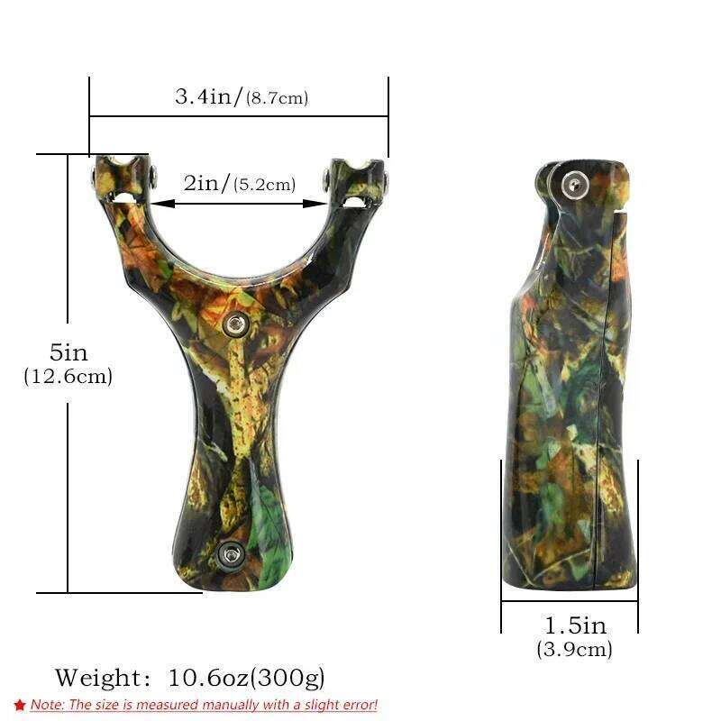 Upgraded Zinc Alloy Material New Lightweight Strong Professional Hunting High Precision Catapult Slingshot 26L0320