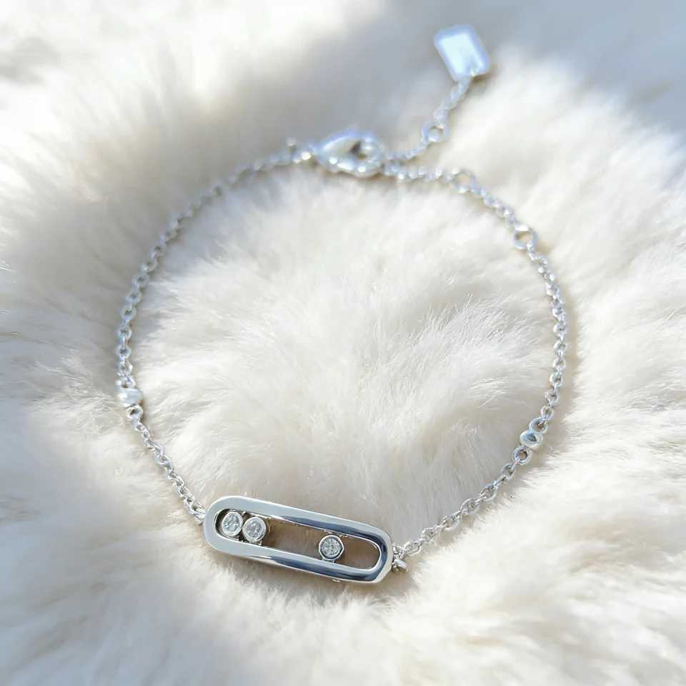 925 Sterling Silver Simple Rectangular Adjustable with Zircon Suitable for womens everyday wear/dates H260321 - view 4