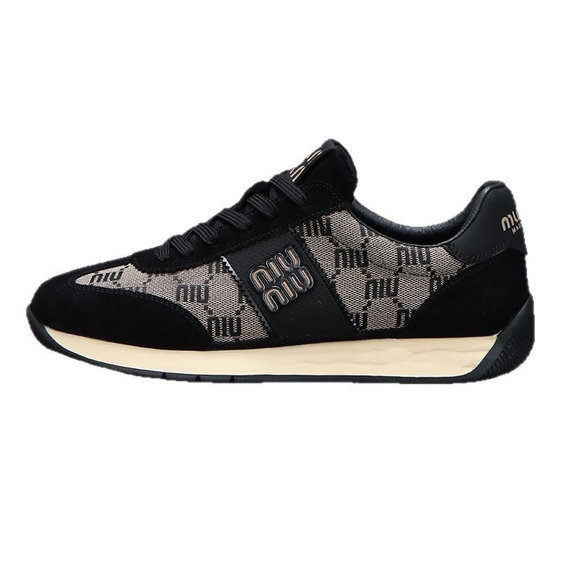 Free shipping designer shoes Plus Size Athletic Shoes: Durable, Slip-resistant Sportswear with Ventilation Features Cozy black