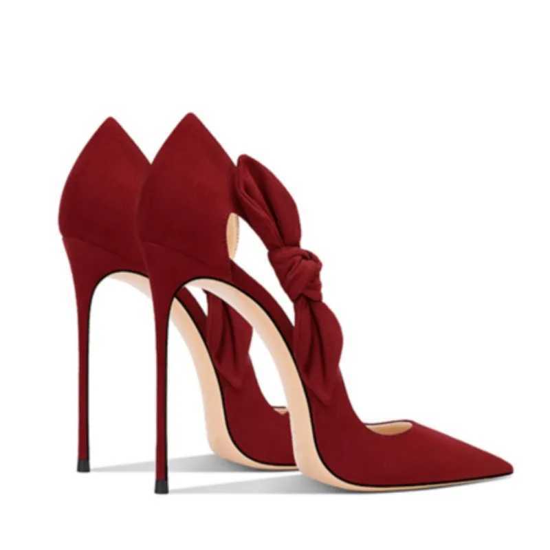 Spring and Autumn New Womens High Heels Pointed Thin Heels Fashion Wedding Dress Womens Shoes C260321