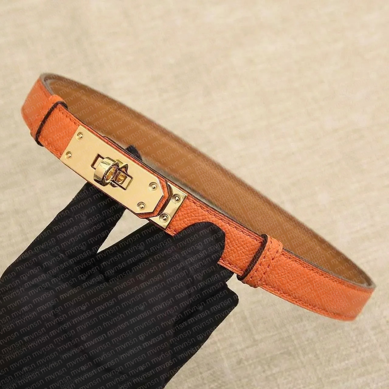 Belts desginer women fashion luxury brand belt narrow leather belt dress belt pants decoration women's smooth buckle design tight black belt