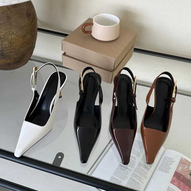 Eilyken Design Thin High Heels Pointed Toe Women Pumps Street Style Banquet Strap Party Slingbacks Female Shoes C260321