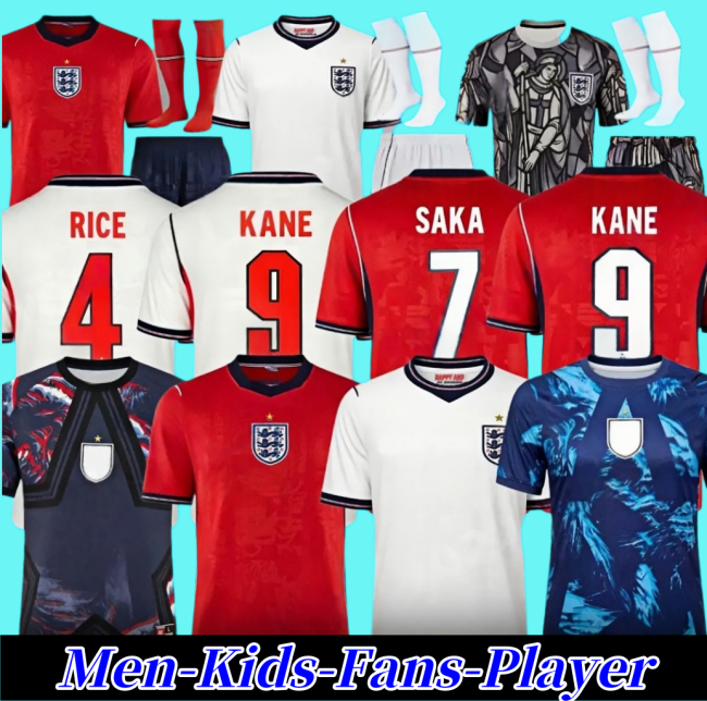 Englands football shirt 26 27 Palace World Cup Kit KANE Soccer Jersey 2026 SAKA PALMER RICE FODEN kids Women Goalkeeper EngLand World Cup football Kit shorts