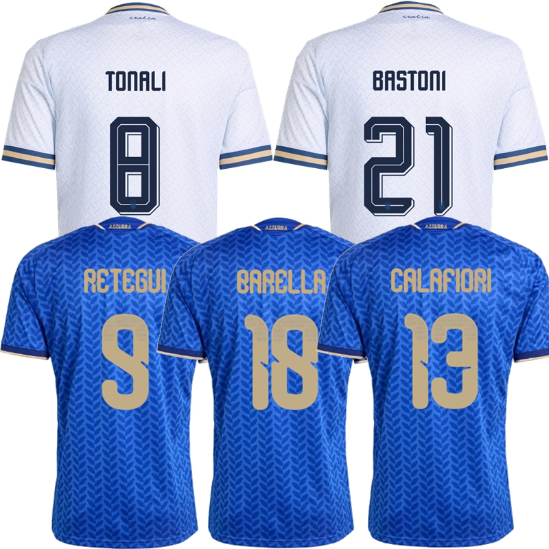 2026 2027 Italy soccer jerseys CALAFIORI FRATTESI KEAN BASTONI FRATTESI DIMARCO TONALI CAMBIASO RETEGUI RASPADORI ESPOSITO 26 27 National football MEN KIDS shirt